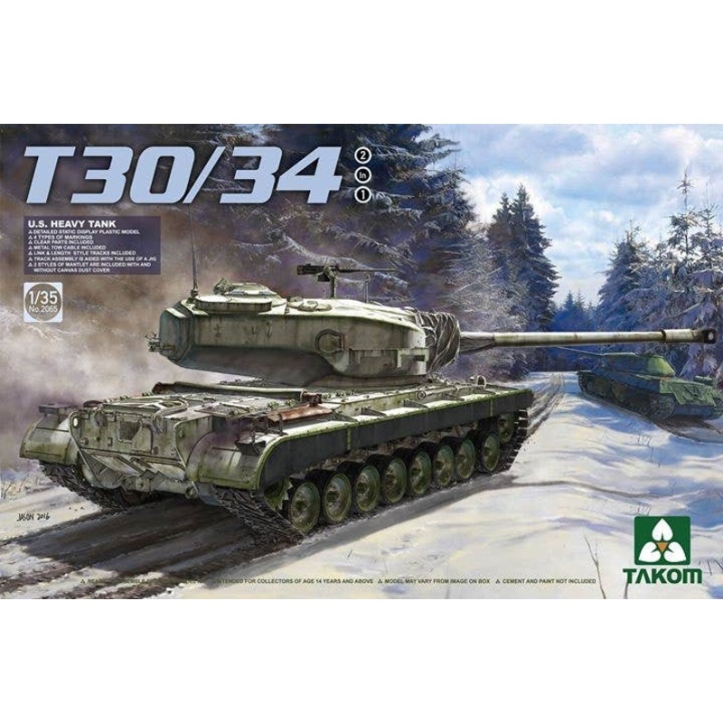 1/35 U.S. Heavy Tank T30/34