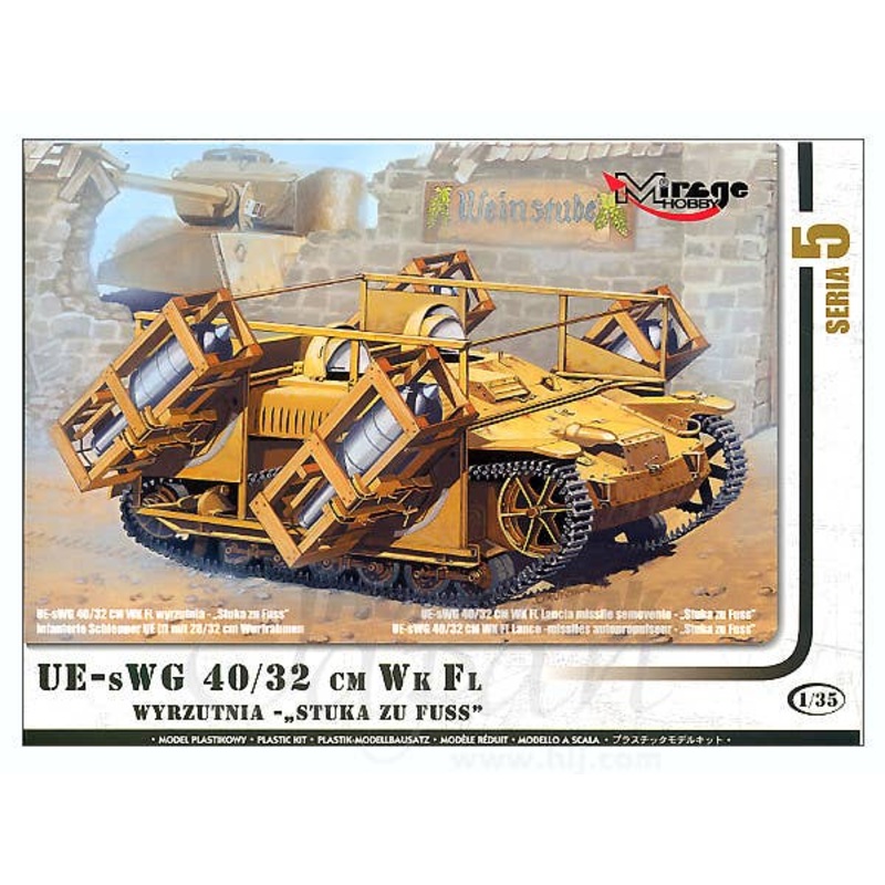 1/35 UE-sWG 40/32cm Wk Fl "Stuka zu Fuss"
