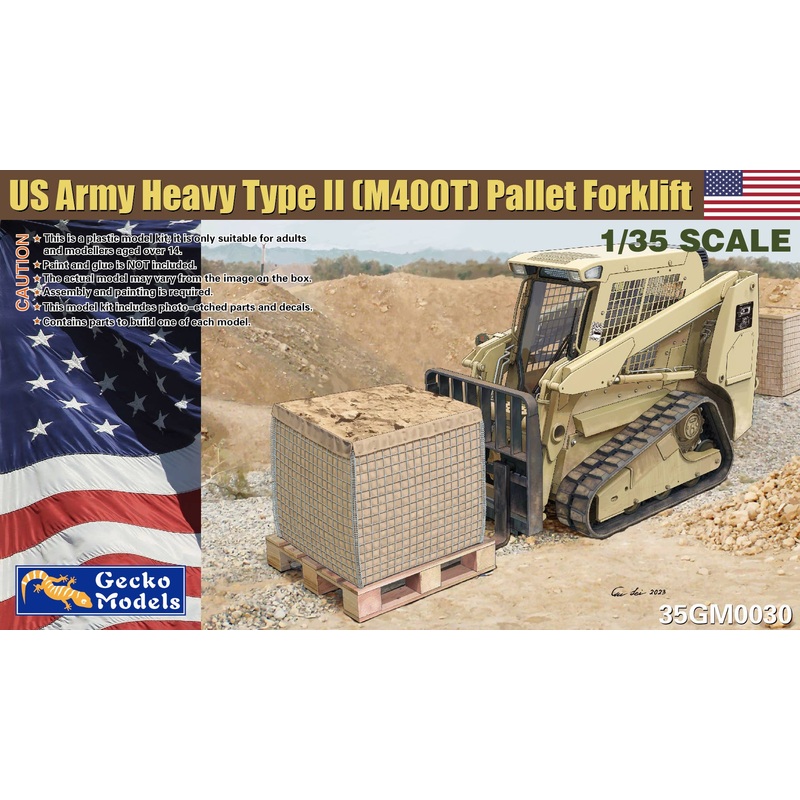 1/35 US Army Heavy Type II (M400T) Pallet Forklift