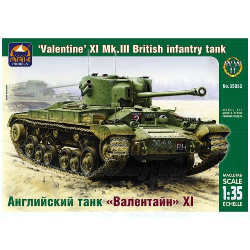 1/35 Valentine XI Mk.III British Infantry Tank