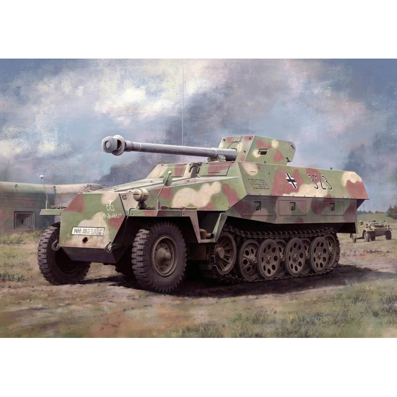 1/35 WW.II German Army Sd.Kfz.251 / 22 Ausf.D 7.5cm Pak40 Anti-Tank Self-Propelled Gun