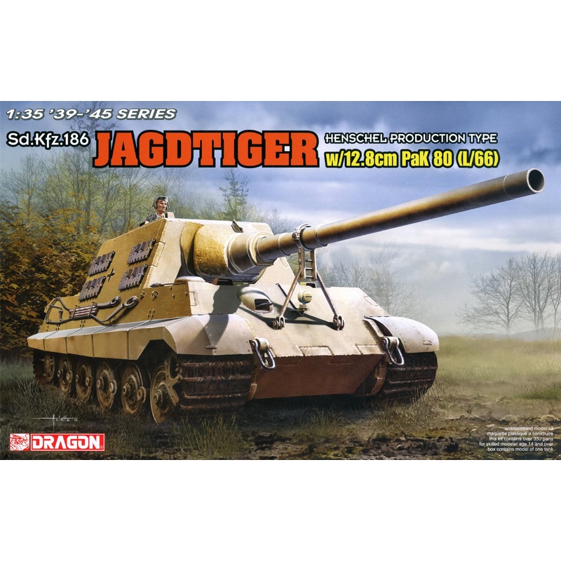 1/35 WW.II Jagdtiger w/12.8cm PaK.80 (L/66)