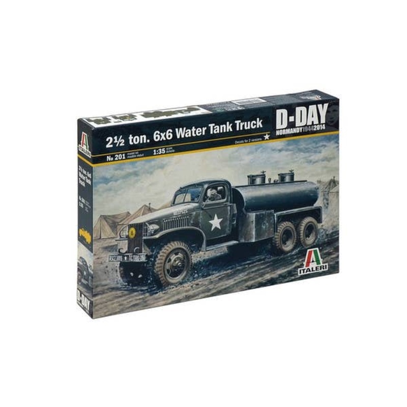2 1/2 ton. 6x6 Water Tank Truck