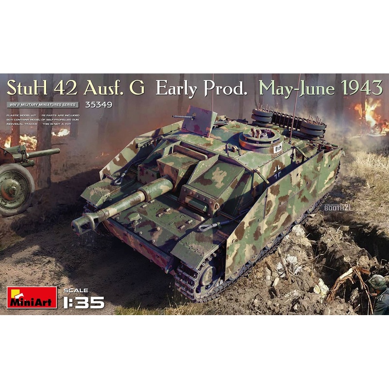 1/35 10.5cm Assault Howitzer 42 G Early Type (May - June 1943)