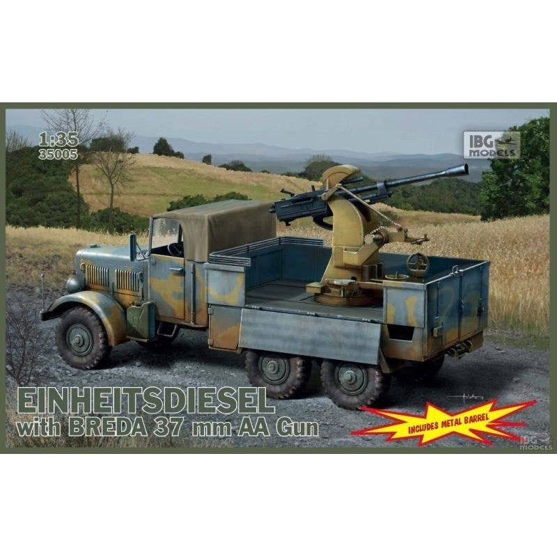1/35 Einheitsdiesel with 3.7cm Breda