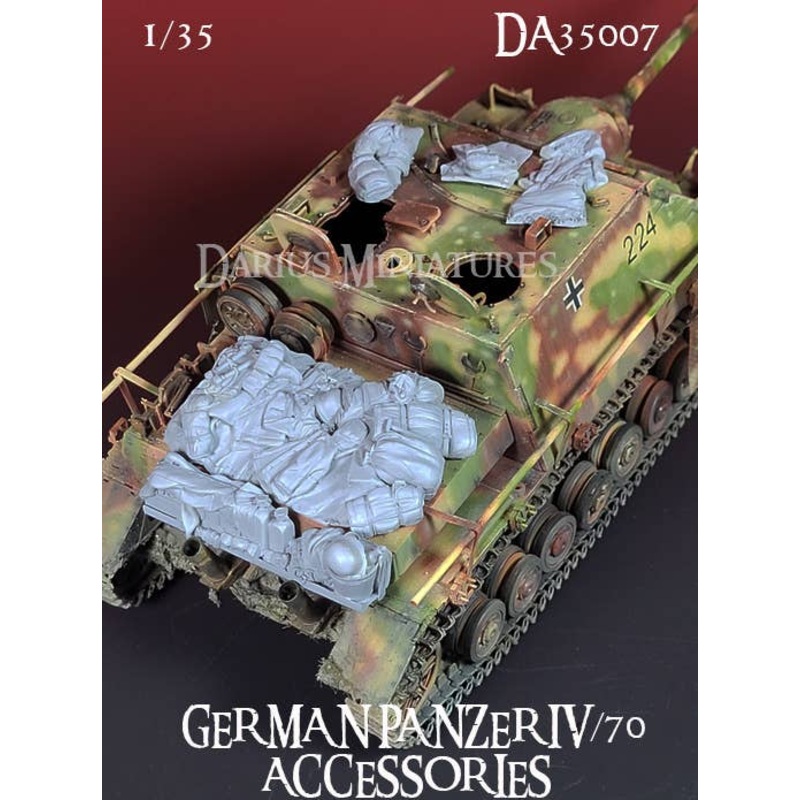 1/35 Equipment Set for WWII German Tank Destroyer IV/70 (A)