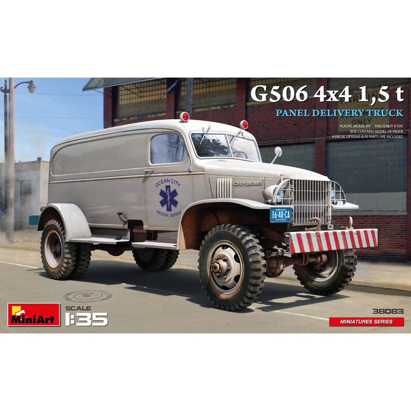 1/35 G506 4x4 1,5 t Panel Delivery Truck