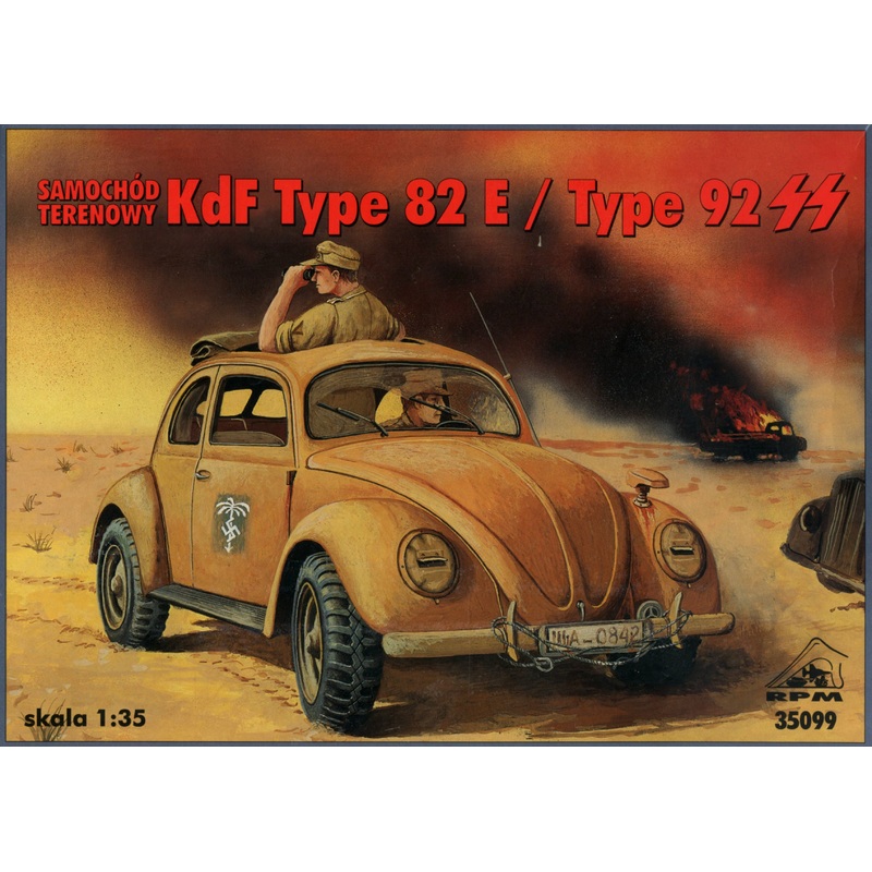 1/35 German Kdf Type 82 E / Type 92 SS