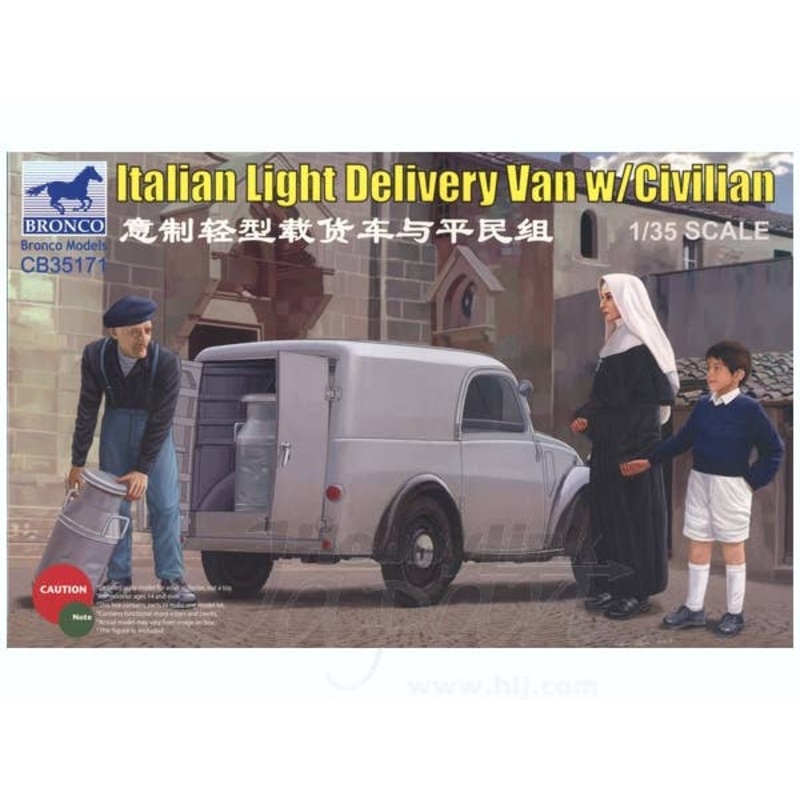 1/35 Italian Light Delivery Van w/Civilian