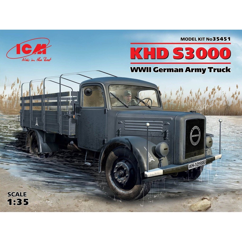 1/35 KHD S3000 WWII German Army Truck