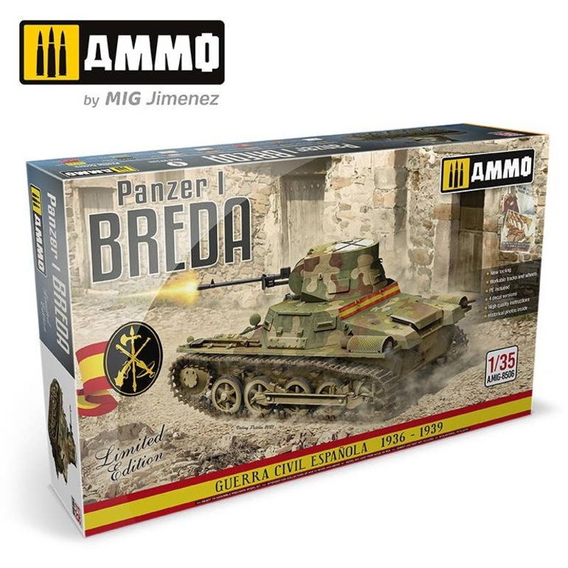 1/35 Panzer I "Breda" Spanish Civil War 1936-1939