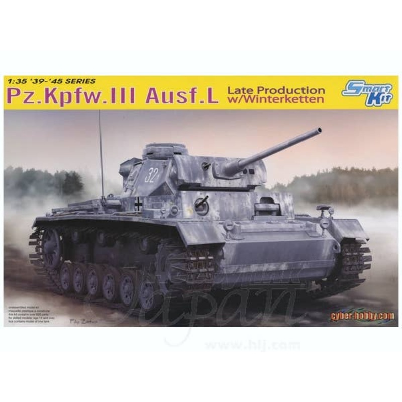 1/35 Pz.Kpfw.III Ausf.L Late Production w/Winterketten (Smart Kit)