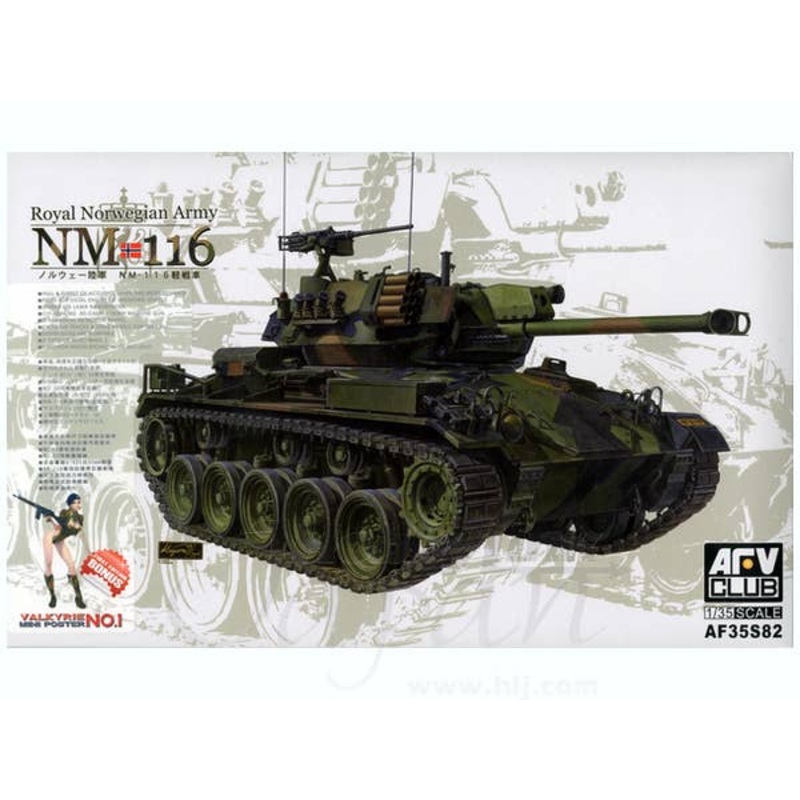 1/35 Royal Norwegian Army NM-116 Light Tank