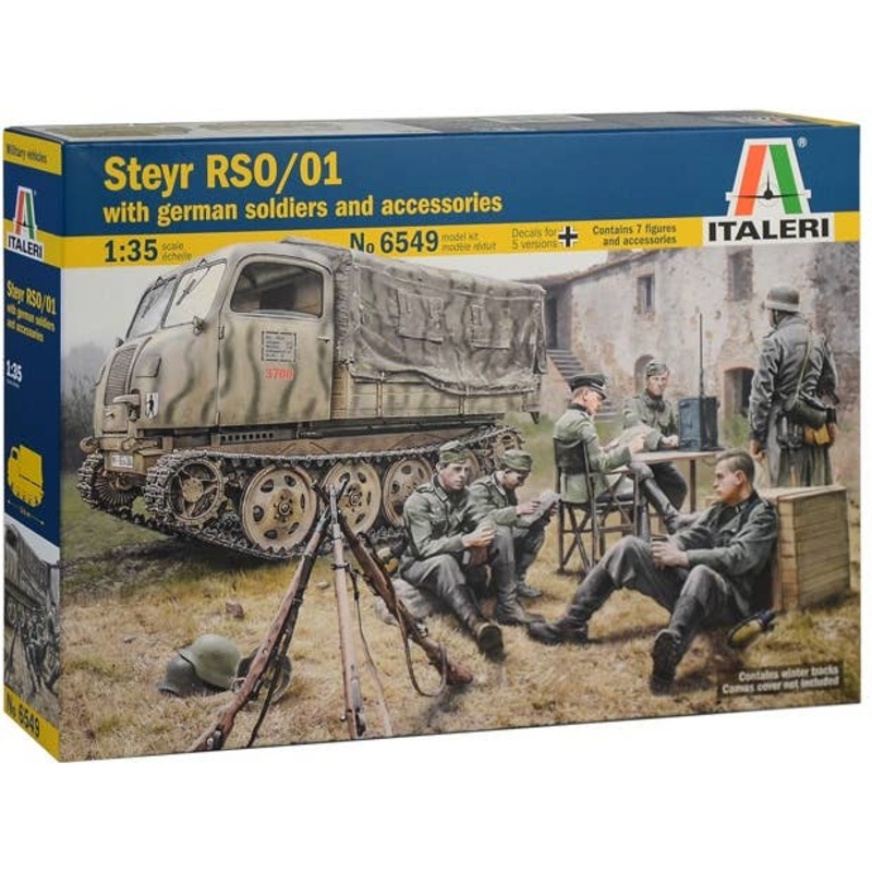 1/35 Steyr RS0/01 with German Soldiers and Accessories
