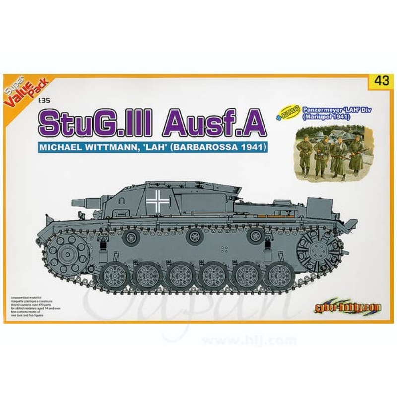 1/35 StuG. III Ausf.A Michael Wittmann + Panzermeyer LAH Division