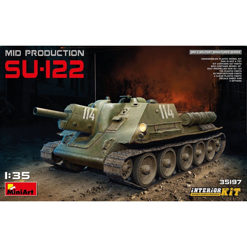 1/35 Su-122 Mid Production