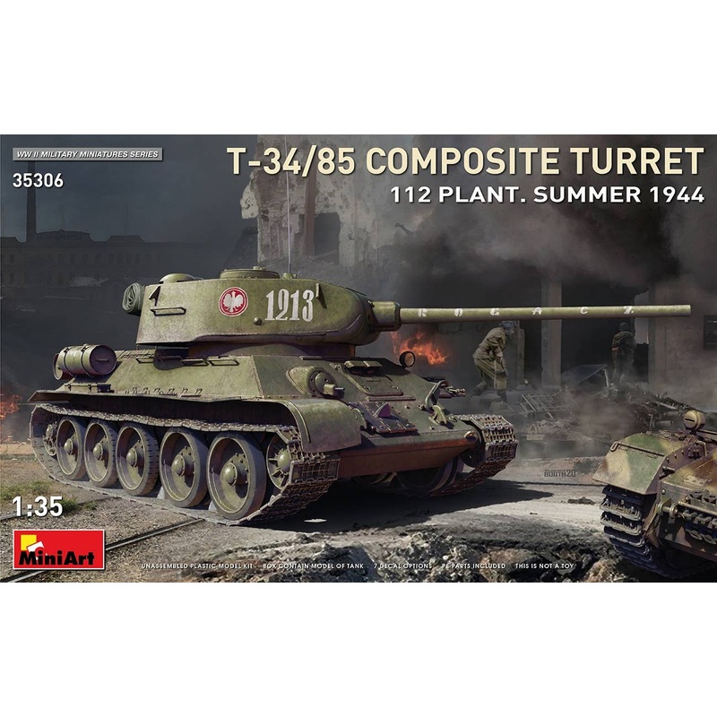 1/35 T-34-85 Composite Turret. 112 Plant Summer 1944