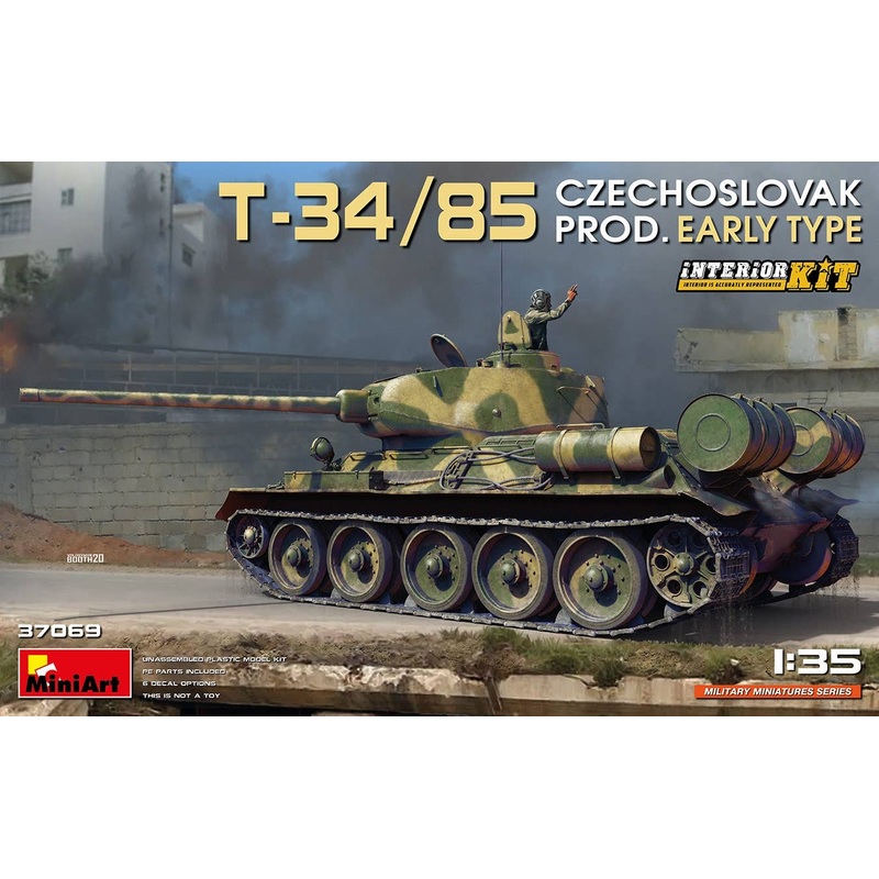 1/35 T-34/85 Czechoslovak Prod. Early Type
