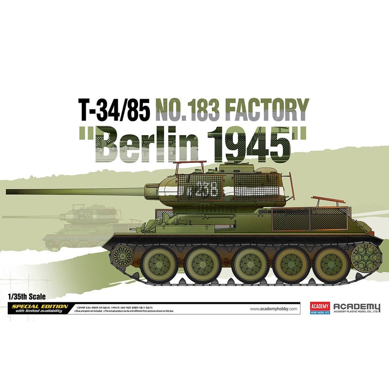 1/35 T-34/85 No.183 Factory Berlin 1945