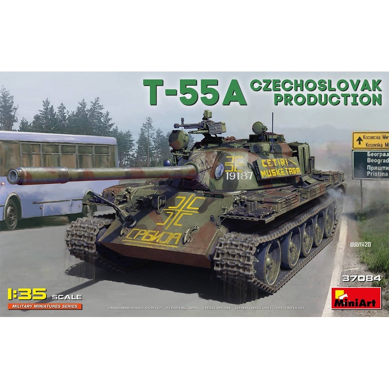 1/35 T-55A Made In Czechoslovakia