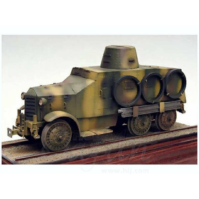 1/35 Type 91 So-Mo (Sumida Type 2593) IJA Rail/Road Armored Car