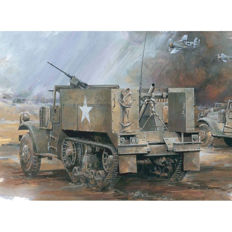 1/35 WW.II US Army M4 Self-propelled Mortar (MMC)