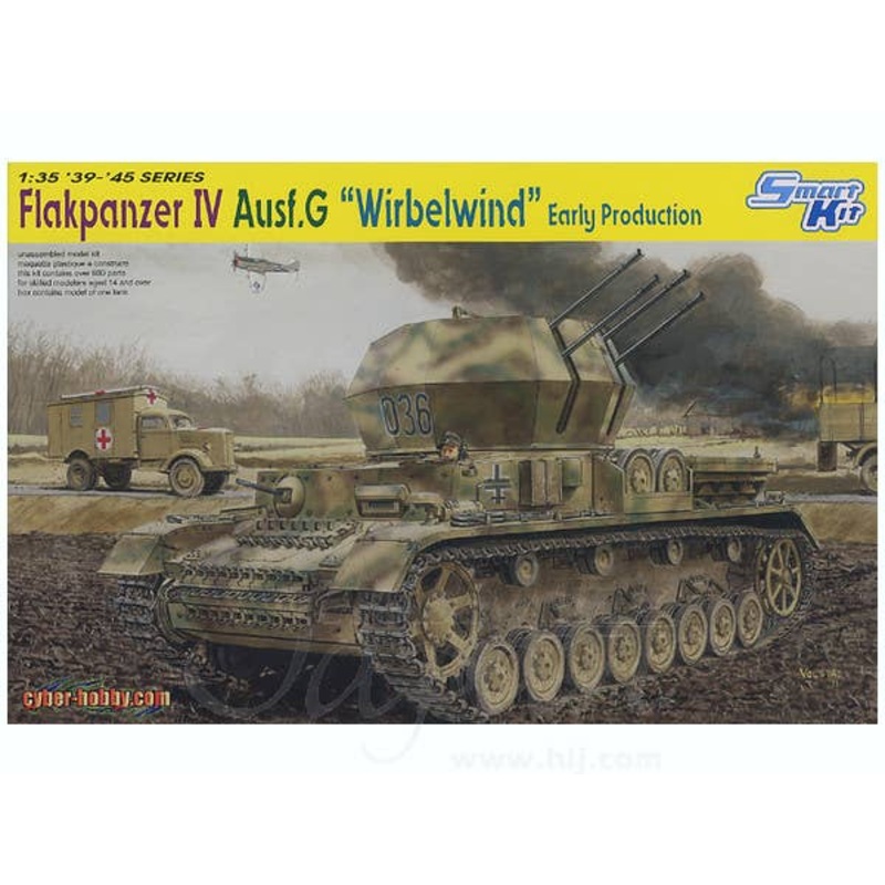 1/35 Flakpanzer IV Ausf.G "Wirbelwind" Early Production