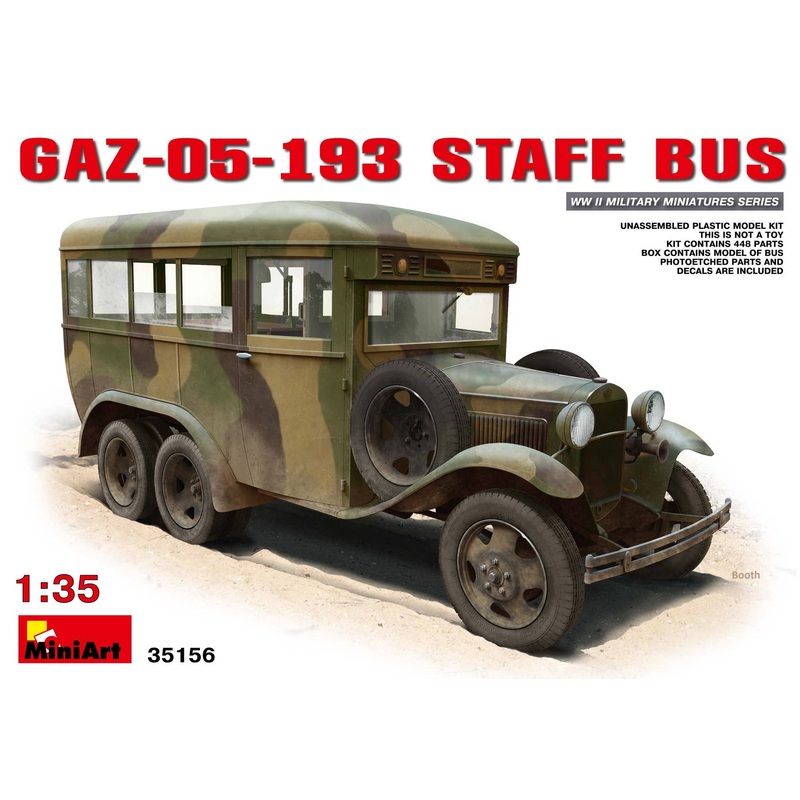 1/35 GAZ-05-193 Staff Bus