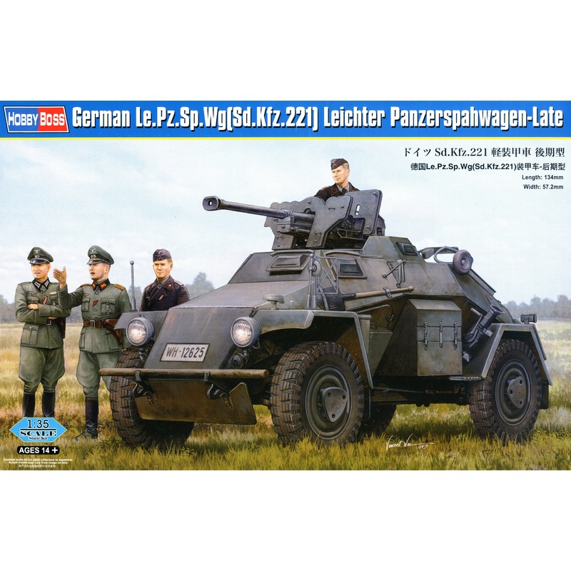 1/35 German Le.Pz.Sp.Wg (Sd.Kfz.221)