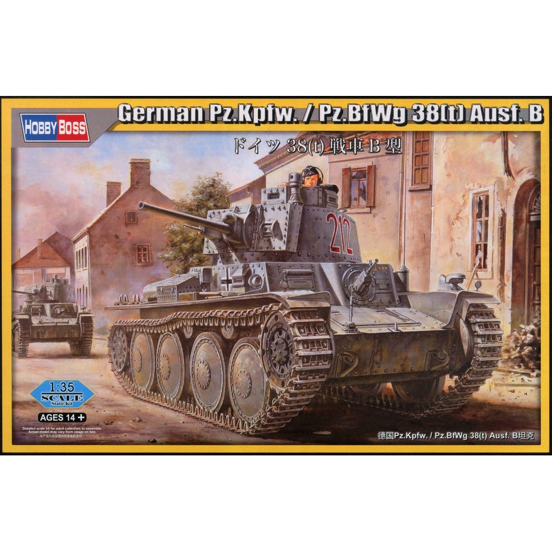 1/35 German Pz.Kpfw. / Pz.BfWg 38(t) Ausf.B