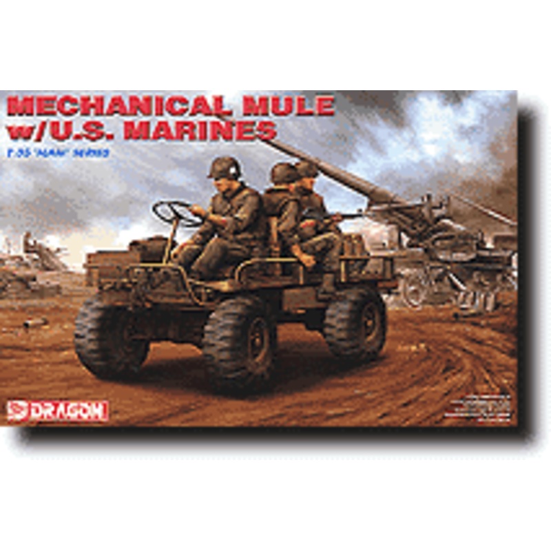 1/35 Mechanical Mule w/US Marines