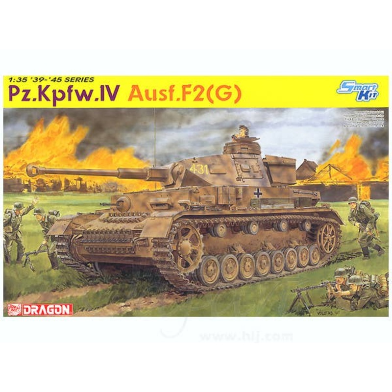 1/35 Pz.Kpfw.IV Ausf. F2 (G) Smart Kit