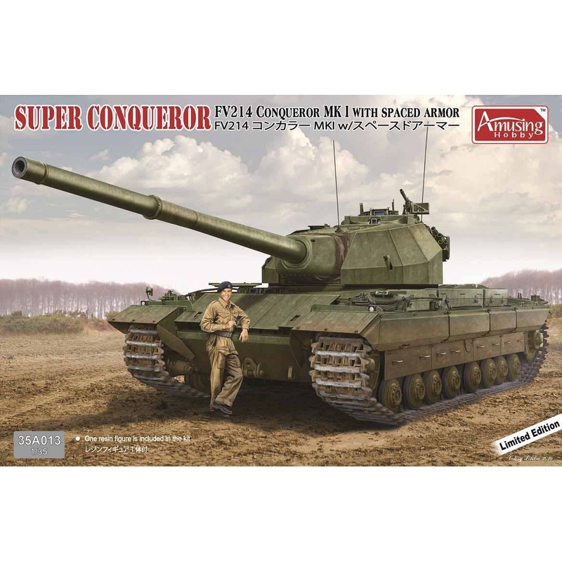 1/35 Super Conqueror FV 214 Conqueror Mk I with Spaced Armour