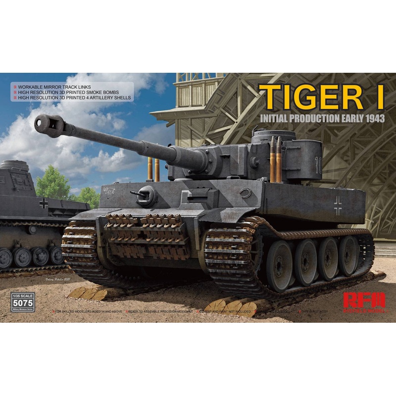 1/35 Tiger I Heavy Tank Initial Production No.100 Early 1943