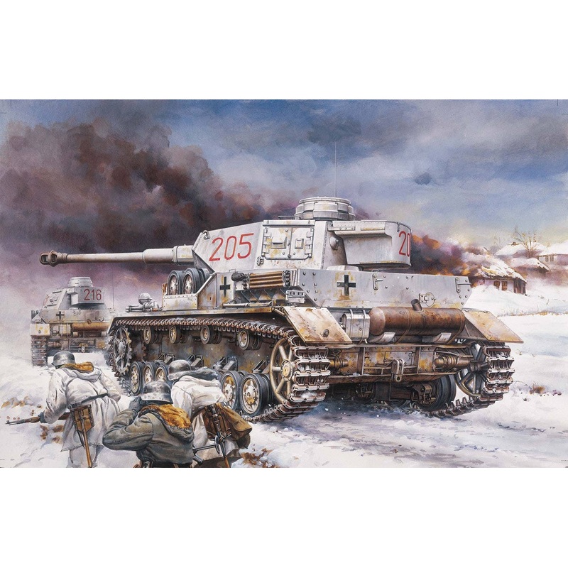 1/35 WW.II German Army No. IV Type G LAH 1st SS Armored Division Kharkov 1943 with Magic Track