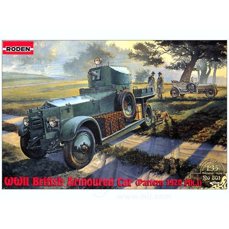1/35 WWII British Armoured Car (Pattern 1920 Mk.I)