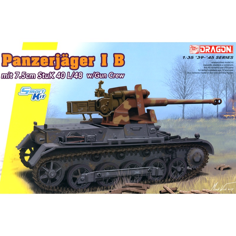 1/35 WWII German Army Panzerjager IB mit StuK 40 L/48 (Smart Kit)