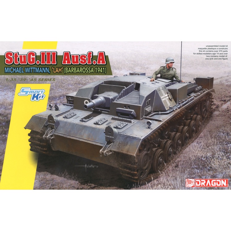 1/35 WWII Stug.III Ausf.A Michael Wittmann LAH Barbarossa 1941 (Smart Kit)