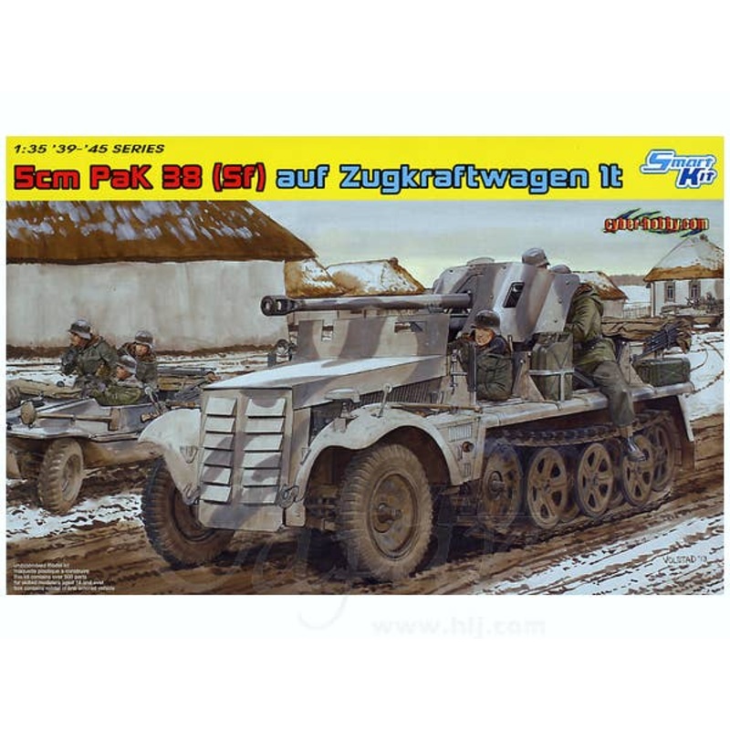 1/35 5cm PaK 38 auf Zugkraftwagen 1t