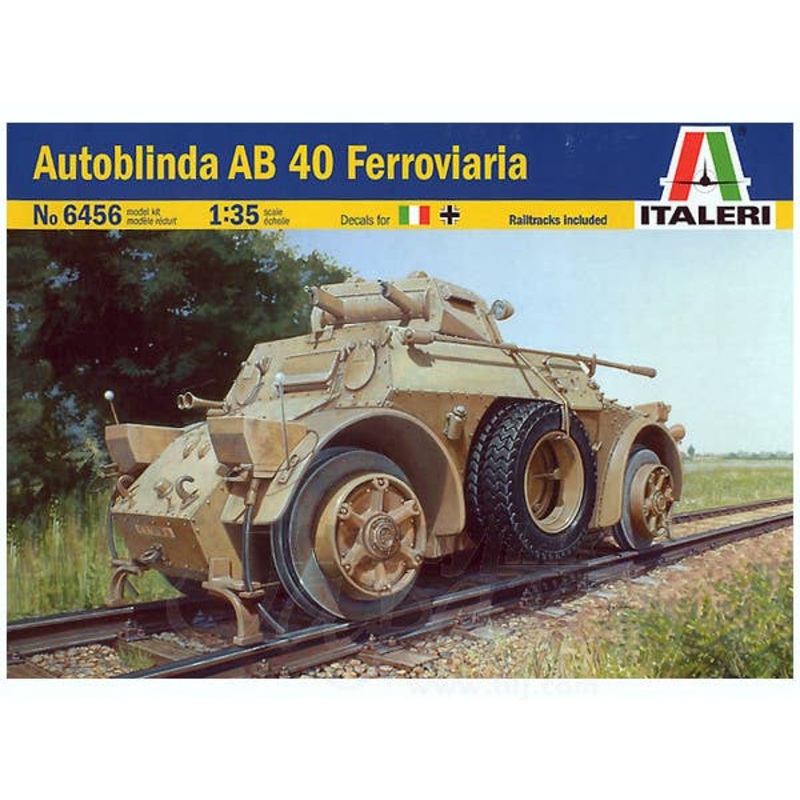 1/35 Autoblinda AB 40 Ferroviaria