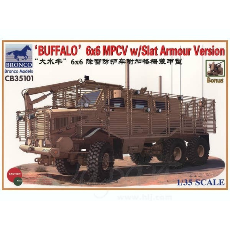 1/35 Buffalo 6x6 MPCV w/Slat Armor