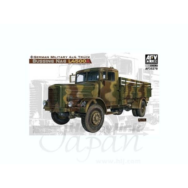 1/35 German Military 4x4 Truck Bussing Nag L4500A