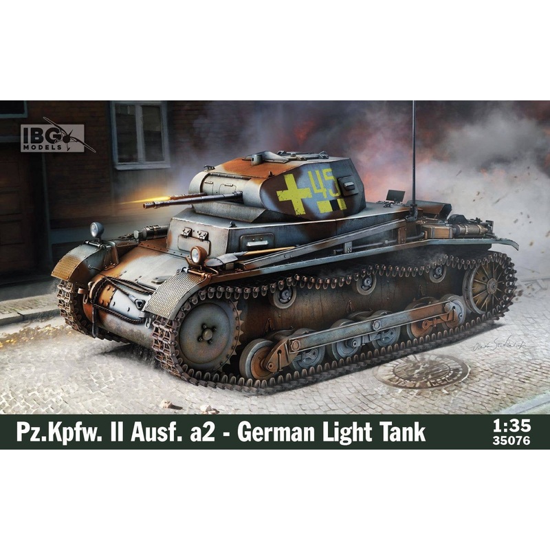 1/35 German Panzer II a2 with Turret Interior