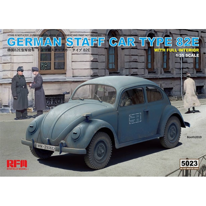 1/35 German Staff Car Type 82E with Full Interior