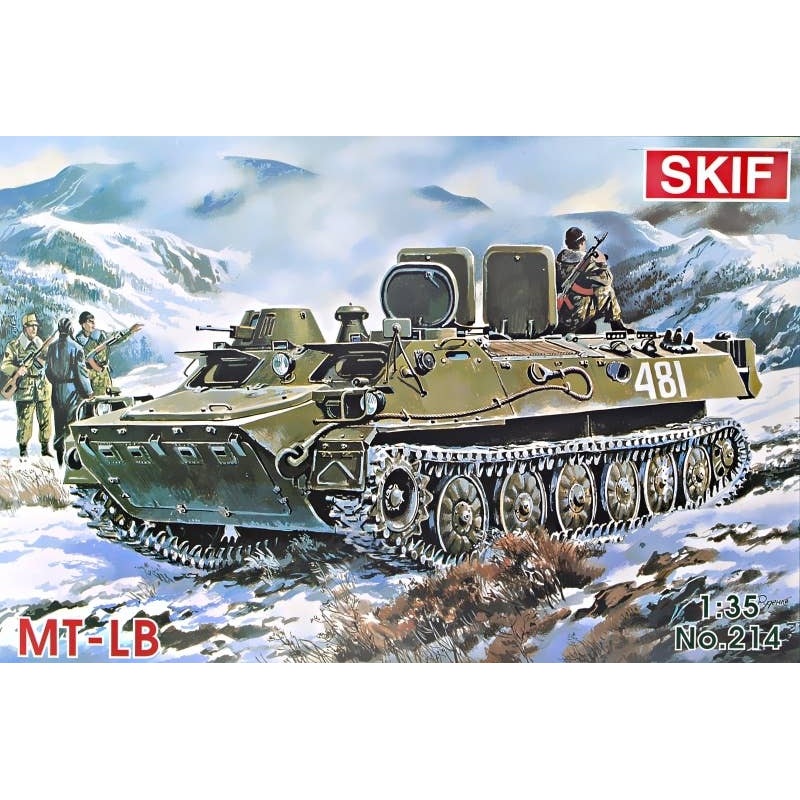 1/35 MT-LB Armored Troop-Carrier Prime-Mover