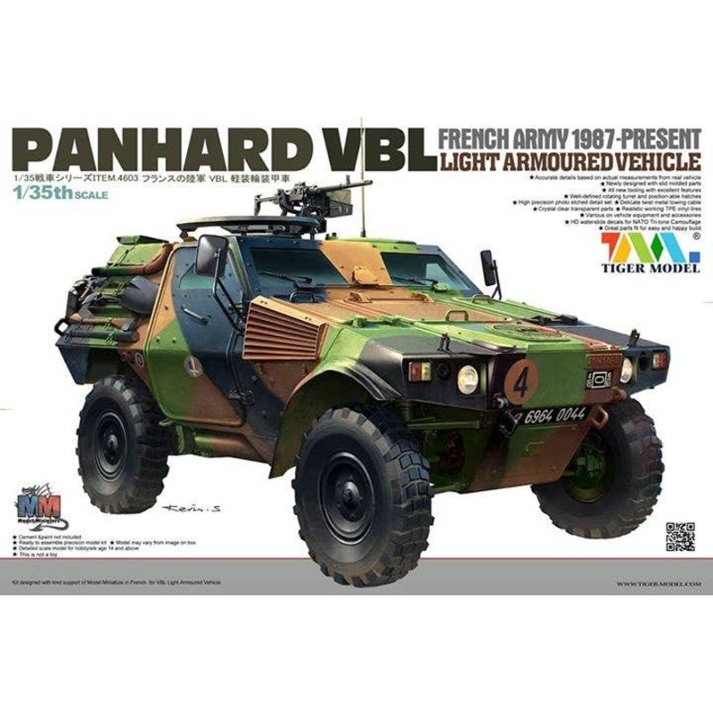 1/35 Panhard VBL Light Armoured Vehicle French Army 1987 Present