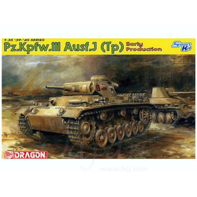 1/35 Pz.kpfw.III Ausf.J (Tp) Early Production