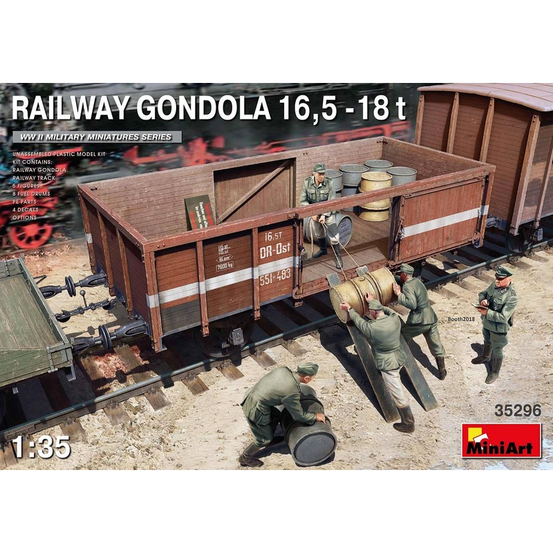 1/35 Railway Gondola 16.5-18t