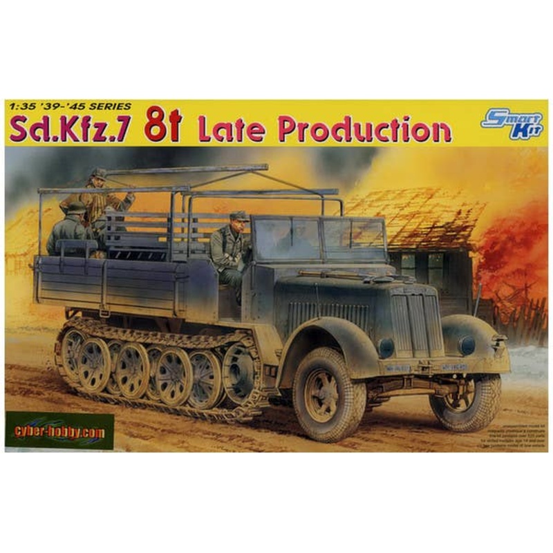 1/35 Sd.Kfz.7 8t Late Production & Halftrack Crew 10pcs