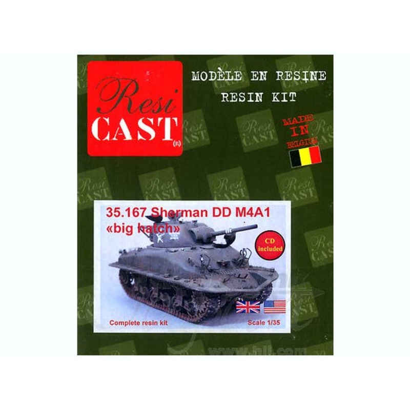 1/35 Sherman M4A1 DD 75mm late
